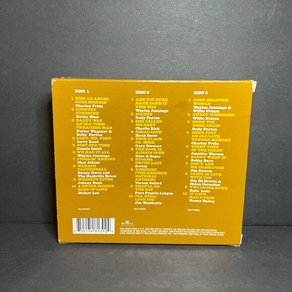 Real 70s Country Compilation 2003 Waylon, Nelson, Parton & More.. 3 Disc CD Set - Picture 5 of 7